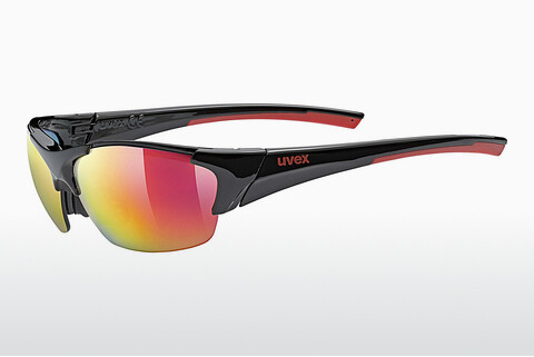 слънчеви очила UVEX SPORTS blaze III black red