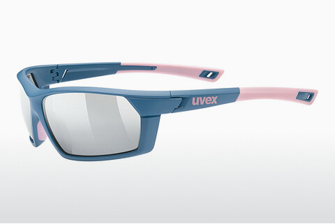 слънчеви очила UVEX SPORTS sportstyle 225 blue mat rose