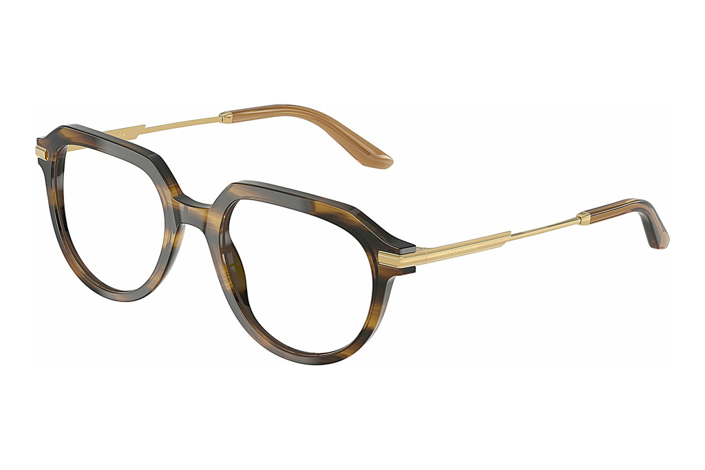 Dolce & Gabbana   DG3402 3446 Striped Ochre