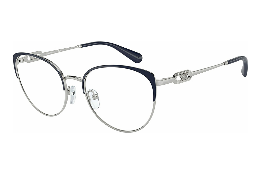 Emporio Armani   EA1150 3368 Shiny Silver/Blue