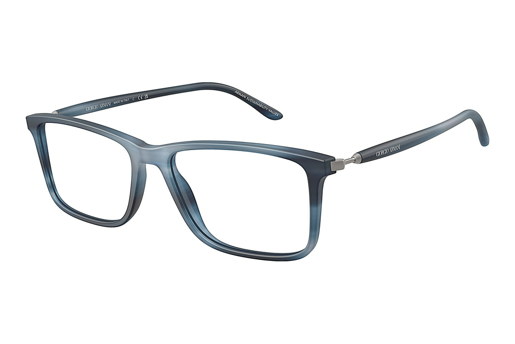 Giorgio Armani   AR7261 6165 Matte Stripped Blue