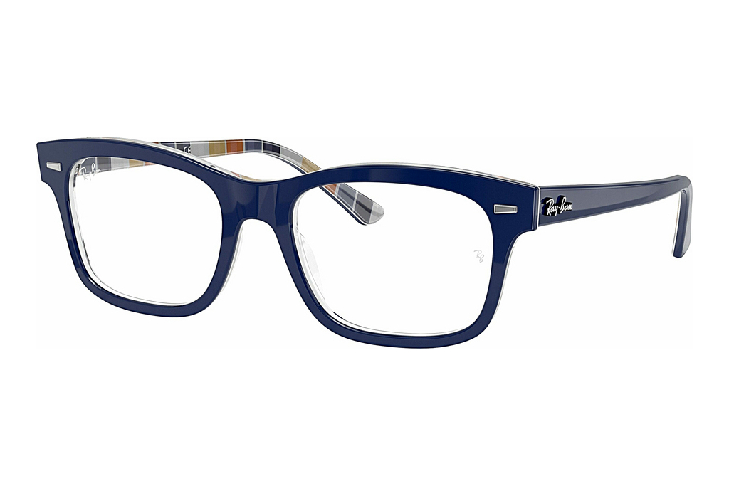 Ray-Ban   RX5383 8091 BLUE ON STRIPES ORANGE/BLUE