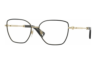 Burberry BE1390 1326 Light Gold With Black Rim