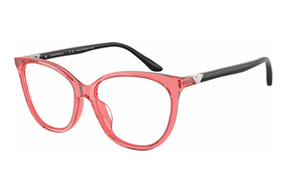 Emporio Armani EA3249U 6198 Shiny Transparent Red