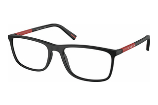 Prada Linea Rossa PS 03QV DG01O1 Black Rubbered