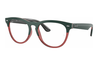 Ray-Ban RX4471V 8194 Dark Green On Transparent Light Red