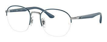 Ray-Ban RX6487 3145 Blue On Silver
