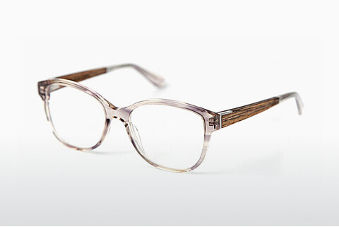очила Wood Fellas Rosenberg Premium (10993 macassar/smoked grey)
