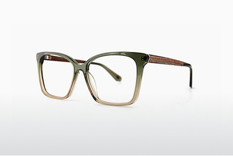 очила Wood Fellas Curve (11042 green/brown)