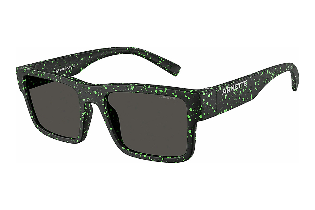 Arnette   AN4344 297187 Dark GreyMatte Black/Gekko Green Splatter