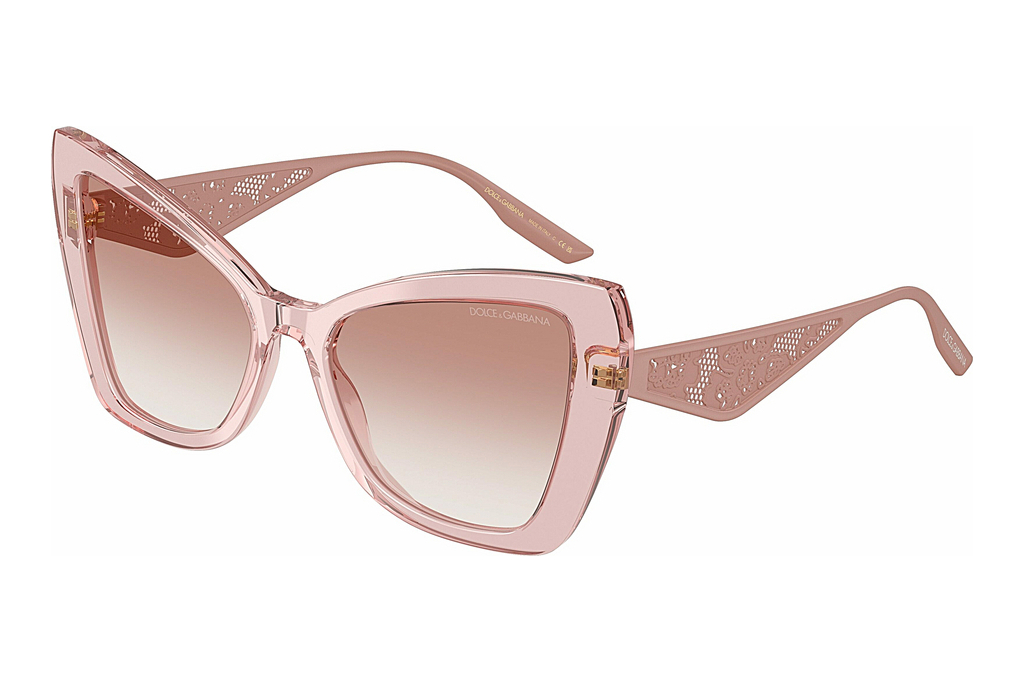 Dolce & Gabbana   DG4489 322613 Clear Gradient BrownTransparent Powder Pink