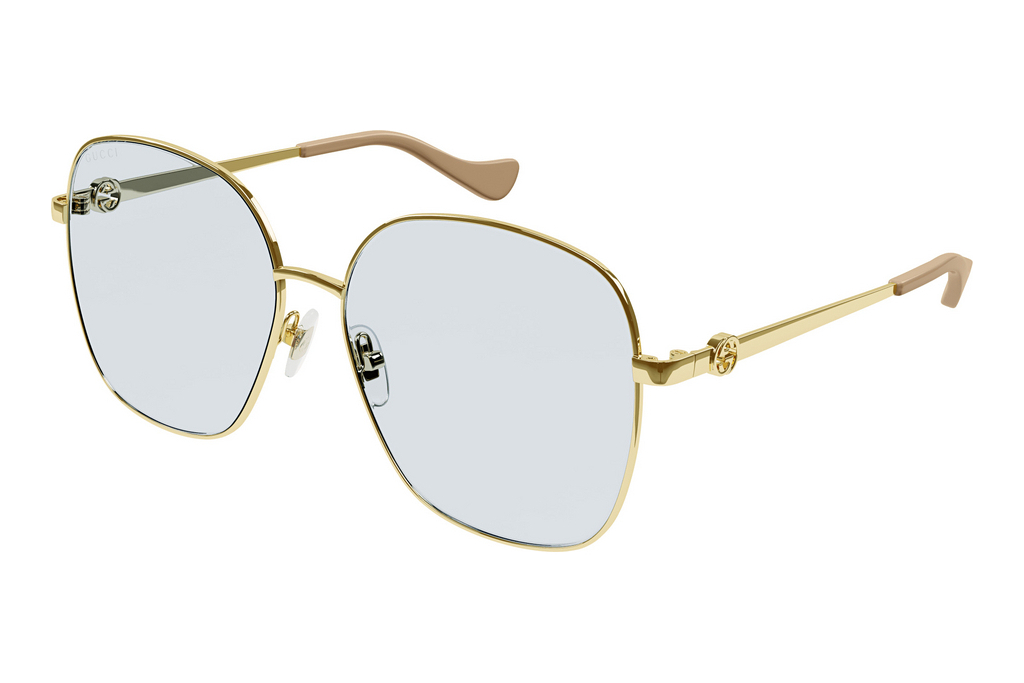 Gucci   GG1089SA 004 LIGHT BLUEGOLD