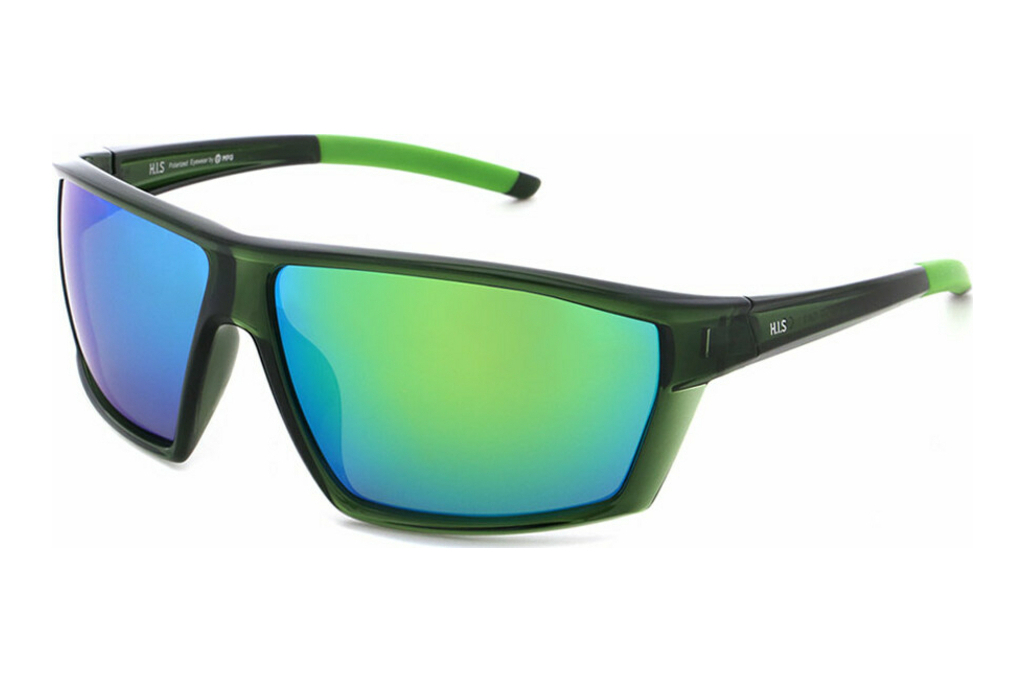 HIS Eyewear   HPS37104 3 green with green revogreen