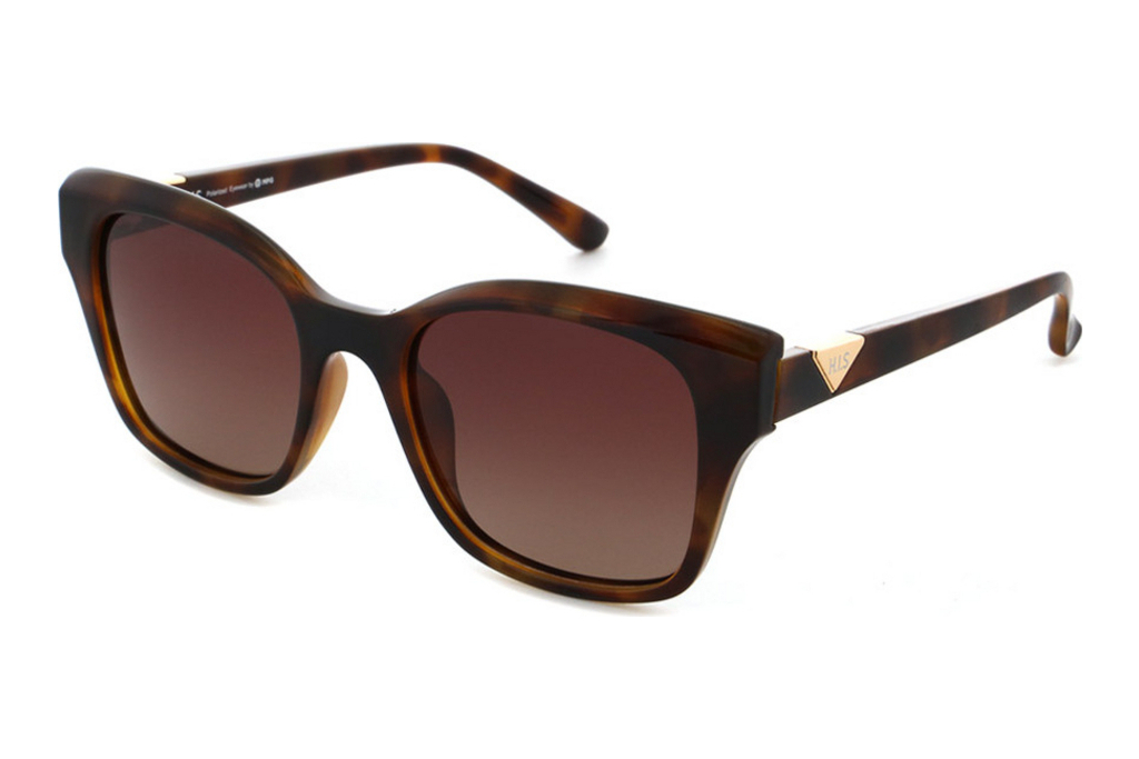 HIS Eyewear   HPS38101 2 brown gradientdemi