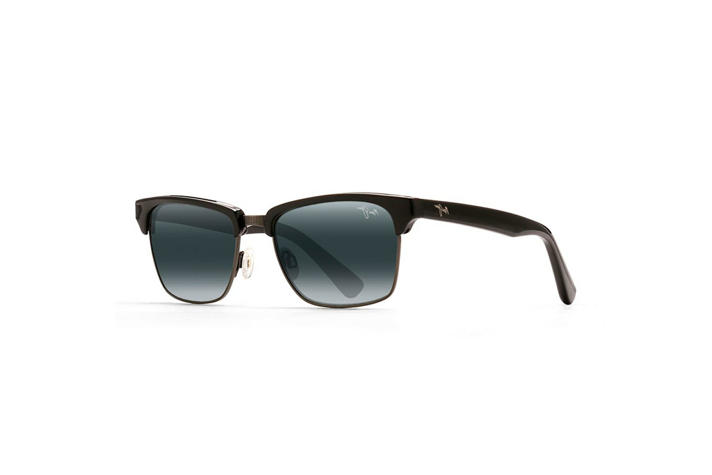 Maui Jim   Kawika 257-17C Neutral GreyBlack Gloss w/Antique Pewter