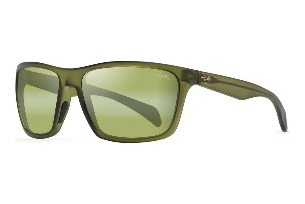 Maui Jim   Makoa HT804-15M Maui HT™Matte Translucent Khaki Green