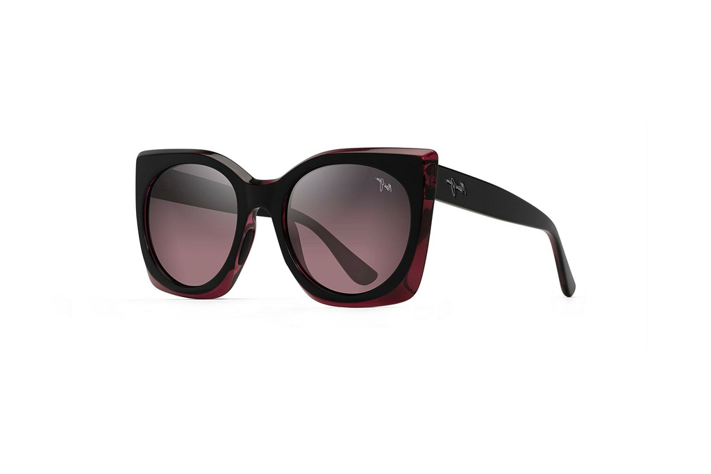 Maui Jim   Pakalana RS855-09 Maui Rose®Black Cherry w/Raspberry Inter