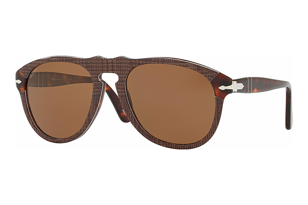 Persol   PO0649 1091AN Polarized BrownBrown Prince Of Wales