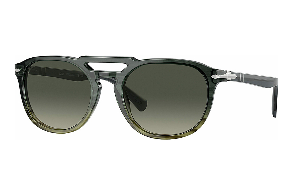 Persol   PO3279S 101271 Light Grey Gradient Dark GreyGray Gradient Striped Green