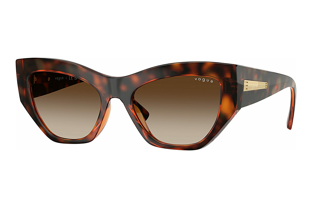 Vogue Eyewear   VO5607S W65613 Gradient Dark BrownDark Havana