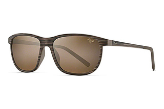 Maui Jim Lele Kawa H811-25C HCL® BronzeBrown Stripe