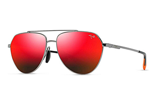 Maui Jim Waiwai RM634-17 Hawaii Lava ™Shiny Light Ruthenium