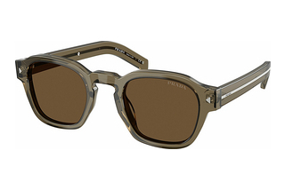 Prada PR A16S 18T70F Dark BrownTransparent Terra