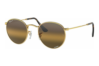 Ray-Ban RB3447 001/G5 Silver/BrownGold