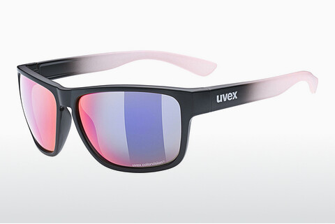 слънчеви очила UVEX SPORTS LGL 36 CV black mat rose