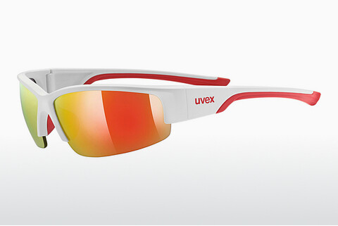 слънчеви очила UVEX SPORTS sportstyle 215 white mat red