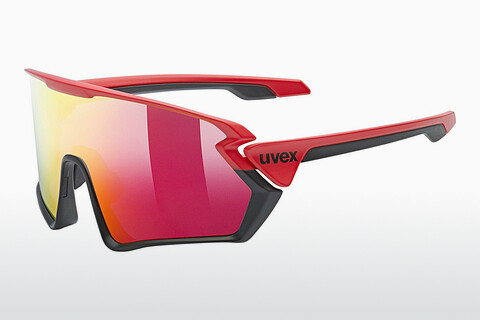 слънчеви очила UVEX SPORTS sportstyle 231 red black mat