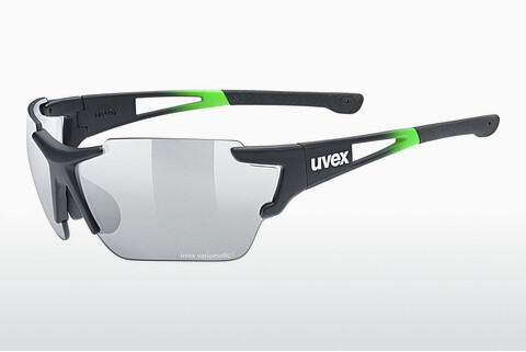 слънчеви очила UVEX SPORTS sportstyle 803 race V black green mat