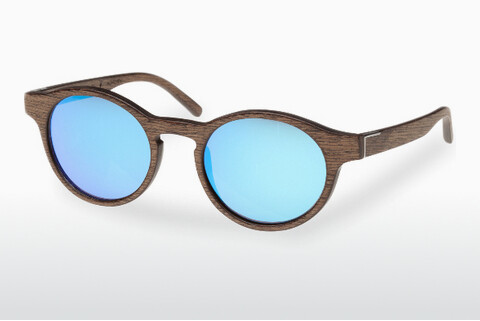 слънчеви очила Wood Fellas Flaucher (10754 black oak/blue)