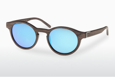 слънчеви очила Wood Fellas Flaucher (10754 walnut/blue)