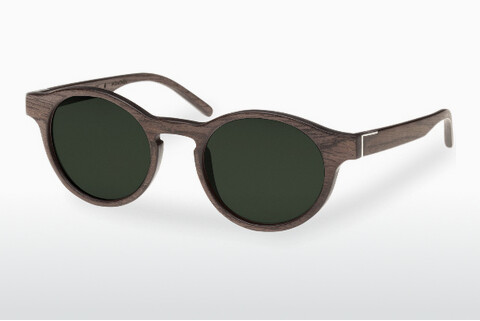 слънчеви очила Wood Fellas Flaucher (10754 walnut/green)