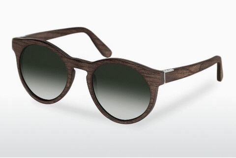 слънчеви очила Wood Fellas Au (10756 black oak/green)