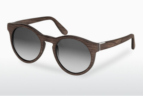 слънчеви очила Wood Fellas Au (10756 black oak/grey)