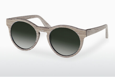 слънчеви очила Wood Fellas Au (10756 chalk oak/green)
