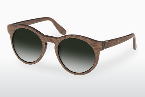 слънчеви очила Wood Fellas Au (10756 walnut/green)