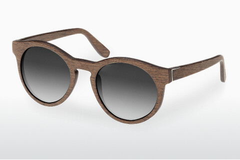 слънчеви очила Wood Fellas Au (10756 walnut/grey)