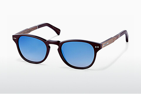 слънчеви очила Wood Fellas Stockenfels (10775 zebrano)