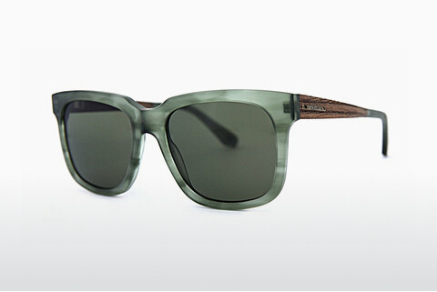 слънчеви очила Wood Fellas Morph (11727 smoked/green)